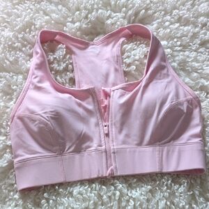 Fabletics Essential Front Zip Sports Bra